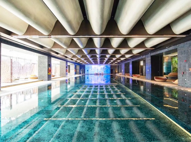 宝山网站建设西安W酒店泳池